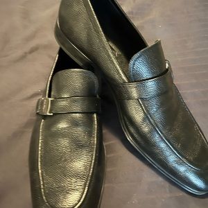 Salvatore Ferragamo black loafers. Excellent shape, and comfortable.